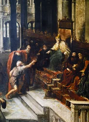 Fisherman Giving the Ring to the Doge of Venice Bartolomeo Gradenigo