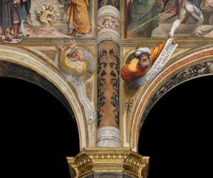 Central Nave, Third and Fourth South Span Plume, Busts with Prophets (1520)