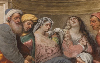 Counterfaccata, IL Pordenone, Deposition 1522 (detail)