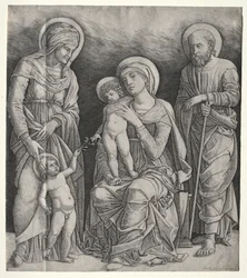 Holy Family with St. Elizabeth and the Infant St. John the Baptist