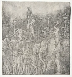 The Triumphs of Caesar: The Elephants