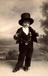 Portrait of a Child in Costume