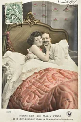 Postcard: Sunday rest weekly - date 1907