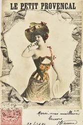 Postcard: Journal Le Peer Provencal - date 1906