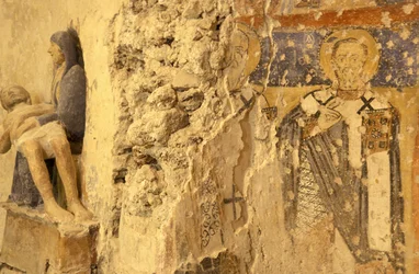 Santa Maria della Sperlonga church, Palomonte, Valle del Tanagro, Campania, Italy