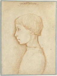 Portrait of a Boy in Profile