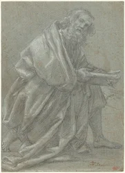 Study for a Kneeling Apostle