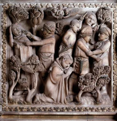 Representation of the martyr of Peter of Verona