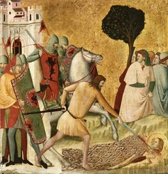 The Martyrdom of Saint Columba Scenes from the Life of Saint Columba