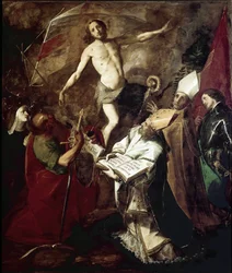 The Resurrection with Saints