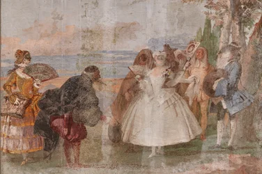 Guest Lodgings, the Room of the Carnival Scenes: 