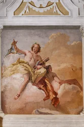 Guest Lodgings, the Room of the Olympus: "Apollo and Diana"
