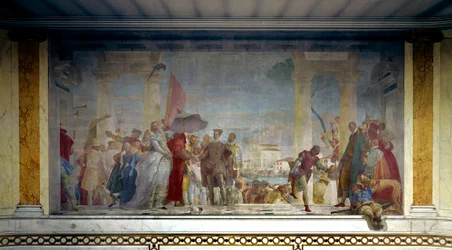 The King of France Henry III Received in Venice by Federico Contarini in 1574