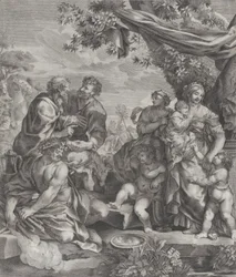 Allegorical Scene with a Sacrificial Lamb, 1640-70