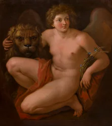 The Second of a Pair of allegorical paintings: Peace and Plenty