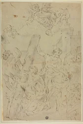 Saint Andrew Adoring the Cross