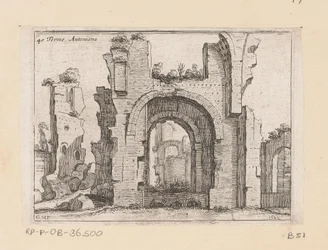 Ruins of the Baths of Caracalla in Rome
