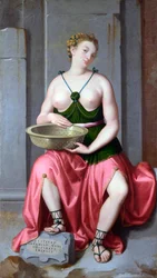 Portrait of the Roman Vestal Virgin Tuccia