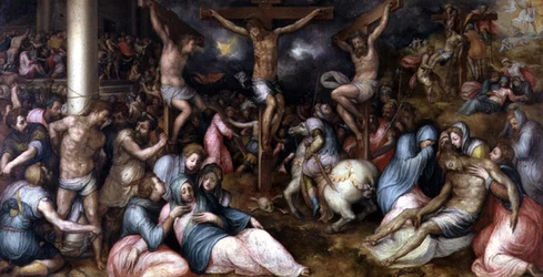 The Passion, from the Salone delle Capriate (Hall of the Trusses)