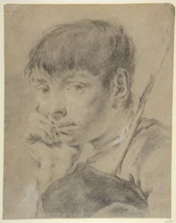 Boy With a Staff