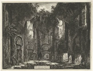 Academy in the Villa Adriana in Tivoli (series title: Views of Rome)