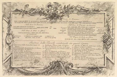 Inscription on the Side of the Rimini Bridge, ca. 1748