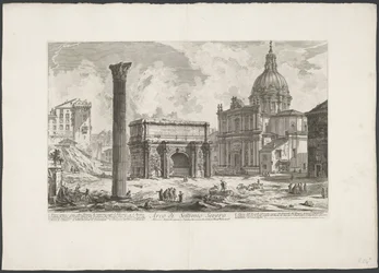 Arch of Septimius Severus at the Roman Forum