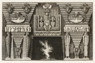 Etruscan Chimneypiece