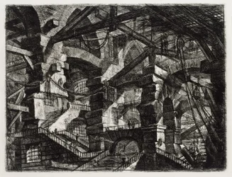 The Gothic Arch (Plate 14 in: Carceri d