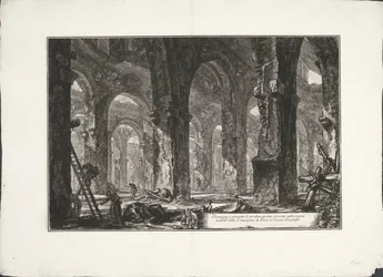 Interior of Bathhouse in Castel Gandolfo (Archaeological Finds from Albano and Castel Gandolfo)