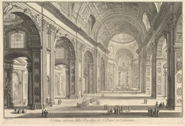 Interior View of St. Peter