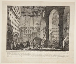 Interior View of Three Large Tomb Chambers Thought to Belong to the Household of Augustus