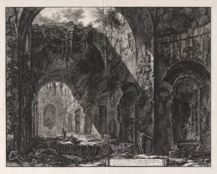 Interior of the Temple Said to Be of Canopus at Hadrian