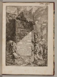 Letters of Justification Written to Milord Charlemont and His Agents in Rome... Regarding the Dedication of His Work on Roman Antiquities...
