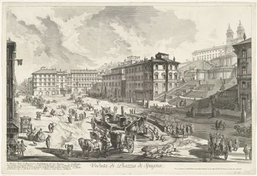 Piazza di Spagna in Rome