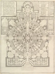 Plan of a Spacious and Magnificent College Designed After the Ancient Gymnasia of the Greeks