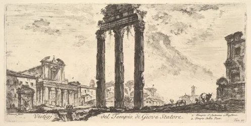Ruins of the Temple of Jupiter Stator (Temple of Jupiter the Supporter)
