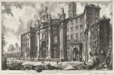 Santa Croce in Gerusalemme in Rome (Views of Rome)