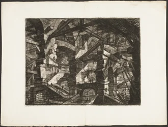 The Gothic Arch, plate 14 from Imaginary Prisons