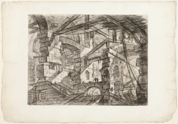 The Gothic Arch, plate 14 from Imaginary Prisons