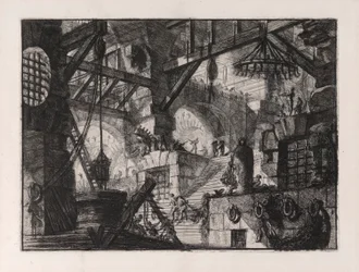 The Well, plate 13 from Carceri