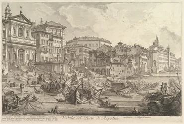 The Smaller Harbor, Called the Porto di Ripetta