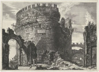 Tomb of Caecilia Metella in Rome