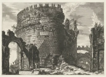 Tomb of Caecilia Metella in Rome (Views of Rome)