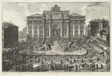 Trevi Fountain in Rome