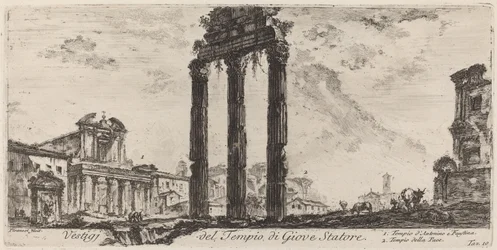 Vestiges of the Temple of Jupiter Stator