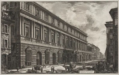 View of the Palazzo Stopani designed by Raphael of Urbino