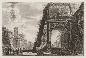 Views of Rome: The Arch of Titus, 1776