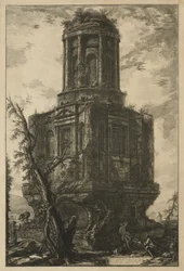 Views of Rome: The Tomb, called La Connocchia