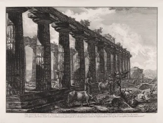 Lateral View of the Temple of Juno